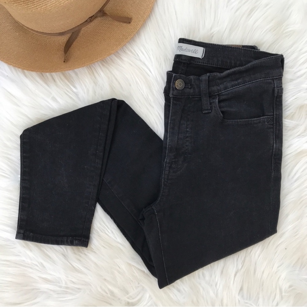 MADEWELL Roadtripper Black High-Rise Denim Jeans